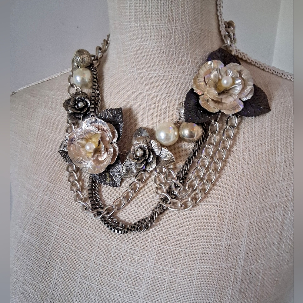 Spectacular Vintage Statement Necklace - 80s//90s - Eyecatcher 🌟